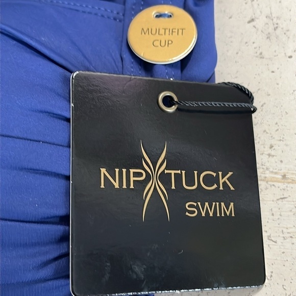 Niptuck Swim Joanne Multi-Fit Cup One Piece Swimsuit in Navy - NEW - Size 4 - Picture 8 of 10